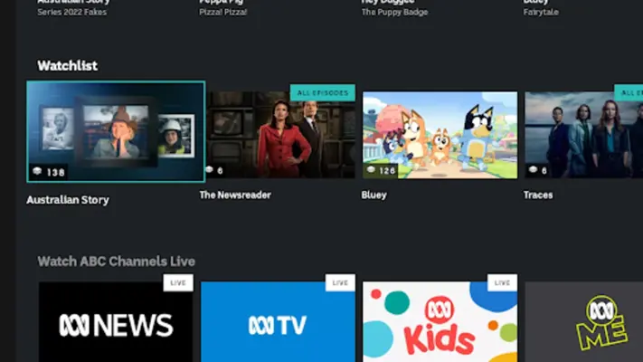 ABC iview android App screenshot 1