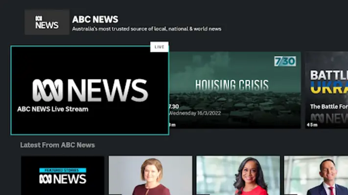 ABC iview android App screenshot 2